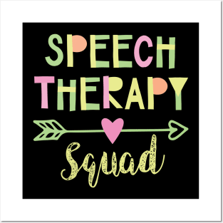 Speech Therapy Squad Posters and Art